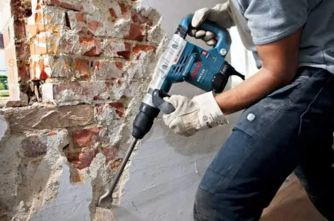 decapage piquage nettoyage رفع العتاد ومواد البناء لطوابق العالية