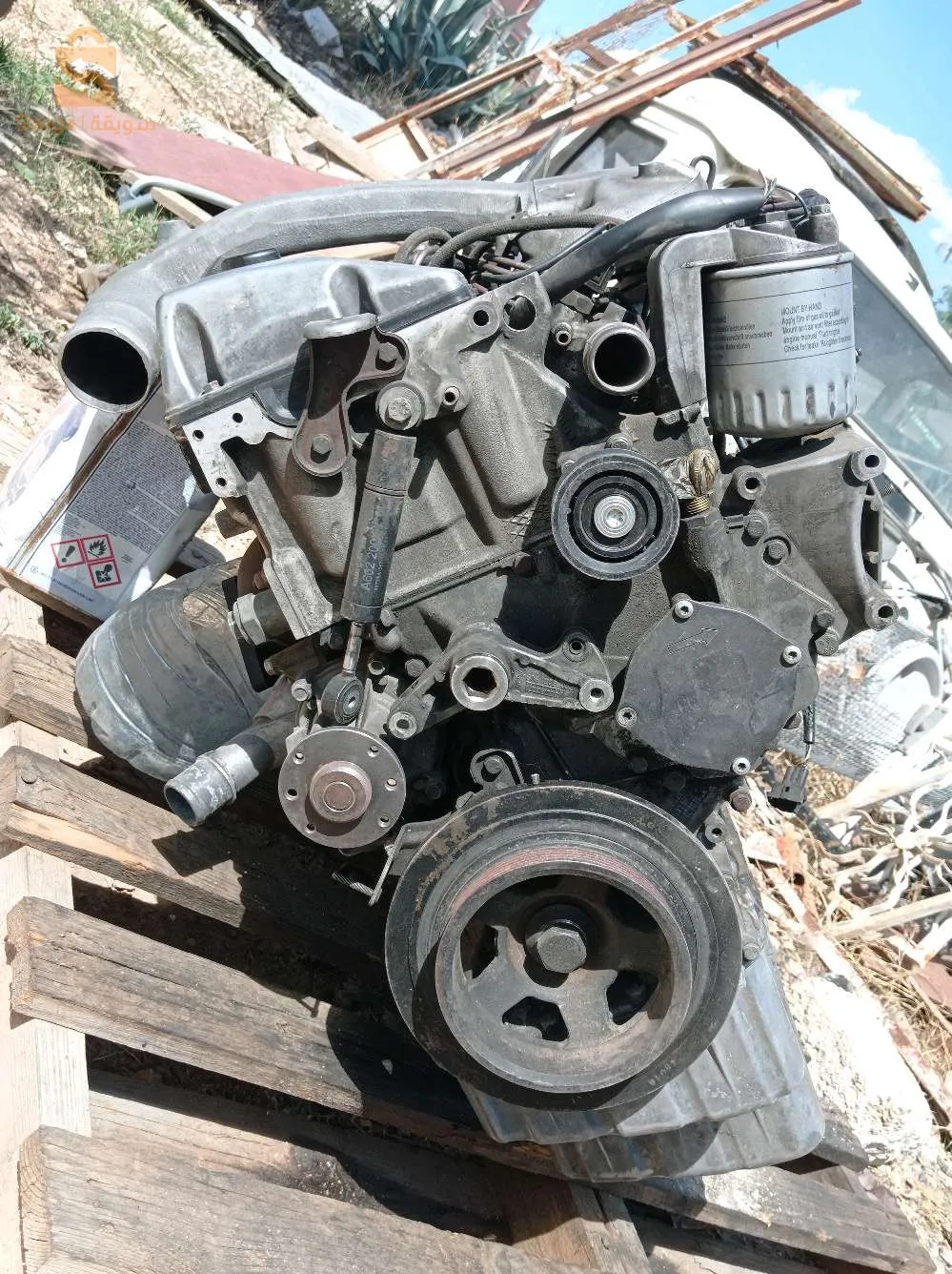 محرك مارسيداس 5أسطوانات لاليزاج 89 ماشي 170 000 في حالة جيدة جدا ماشاء الله البيع بالضمان يخصو تيربو البومبة تع لادريكسيون ولالتارناتور