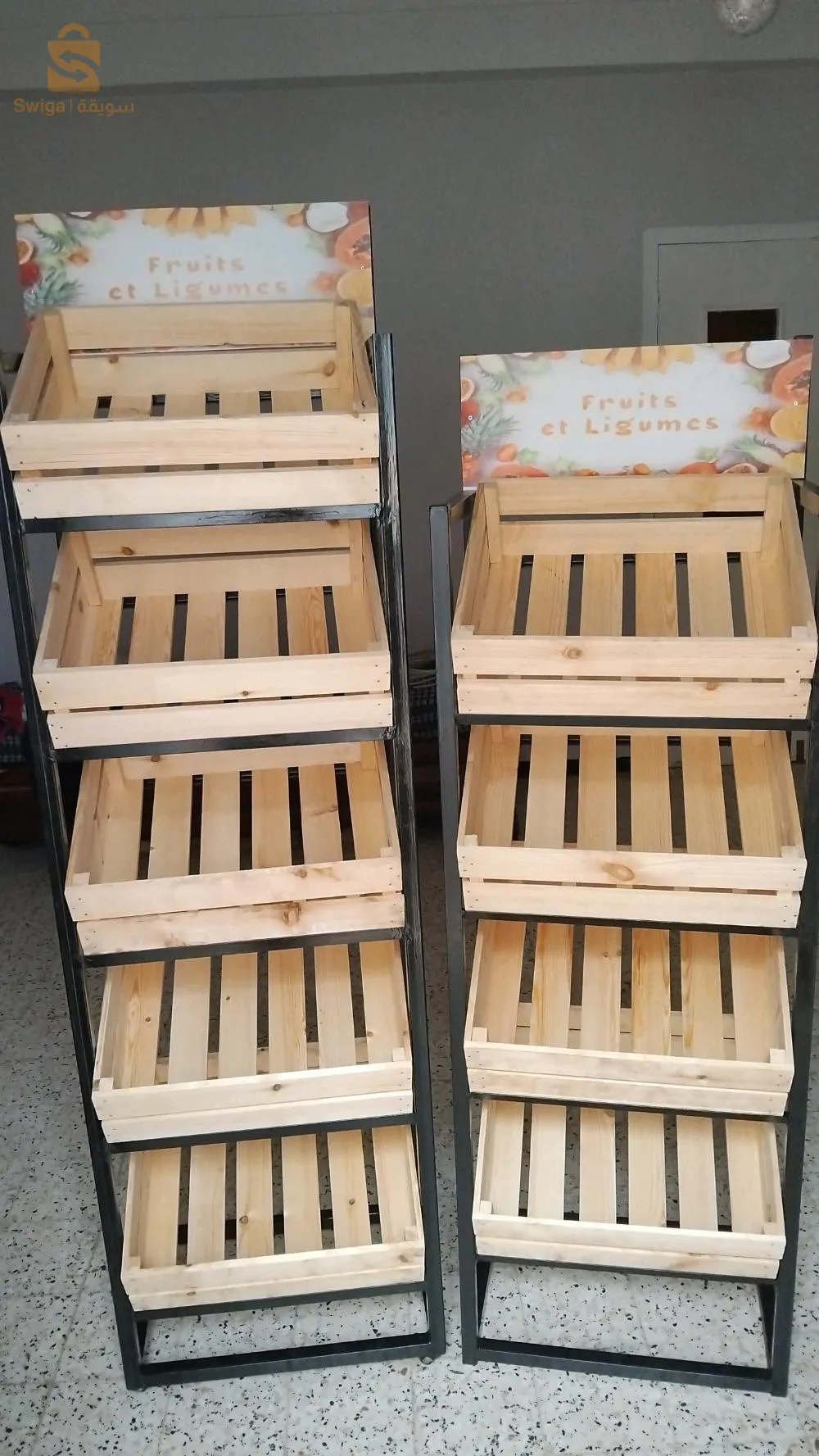 etagère pour fruits et ligumes personalisé