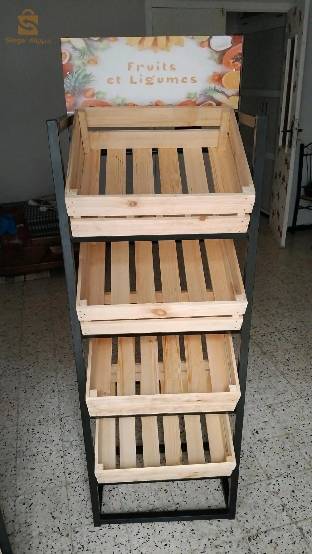 etagère pour fruits et ligumes personalisé