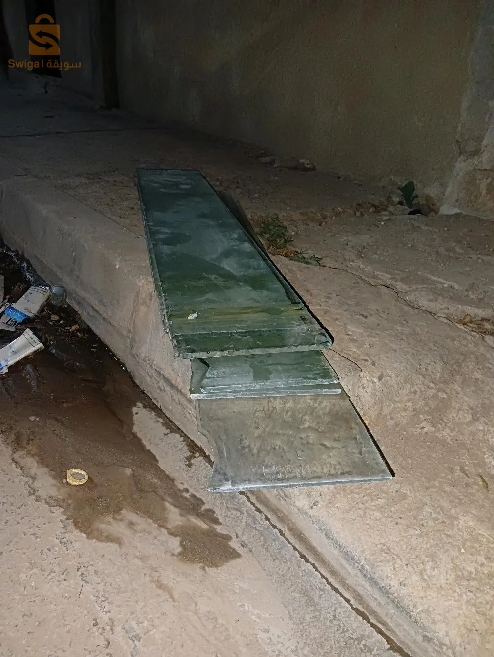 بيع باب حديد مستعمل و هوائي و ايطاجار زجاج