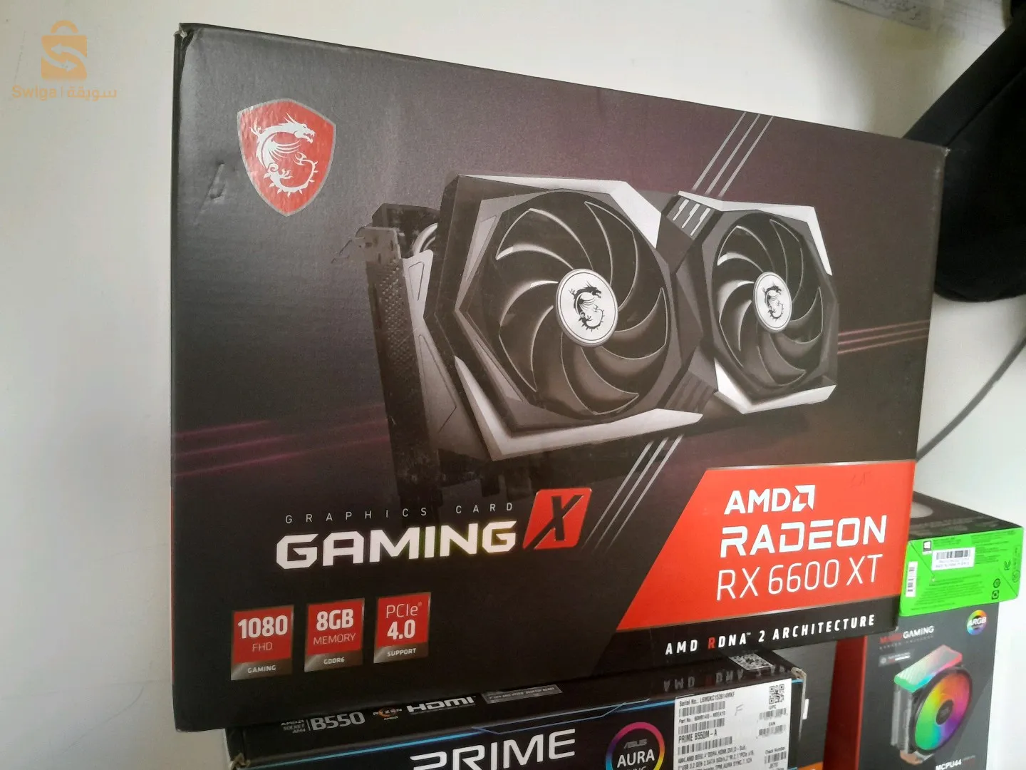 GPU RX 6600XT 8GB MSI GAMING X