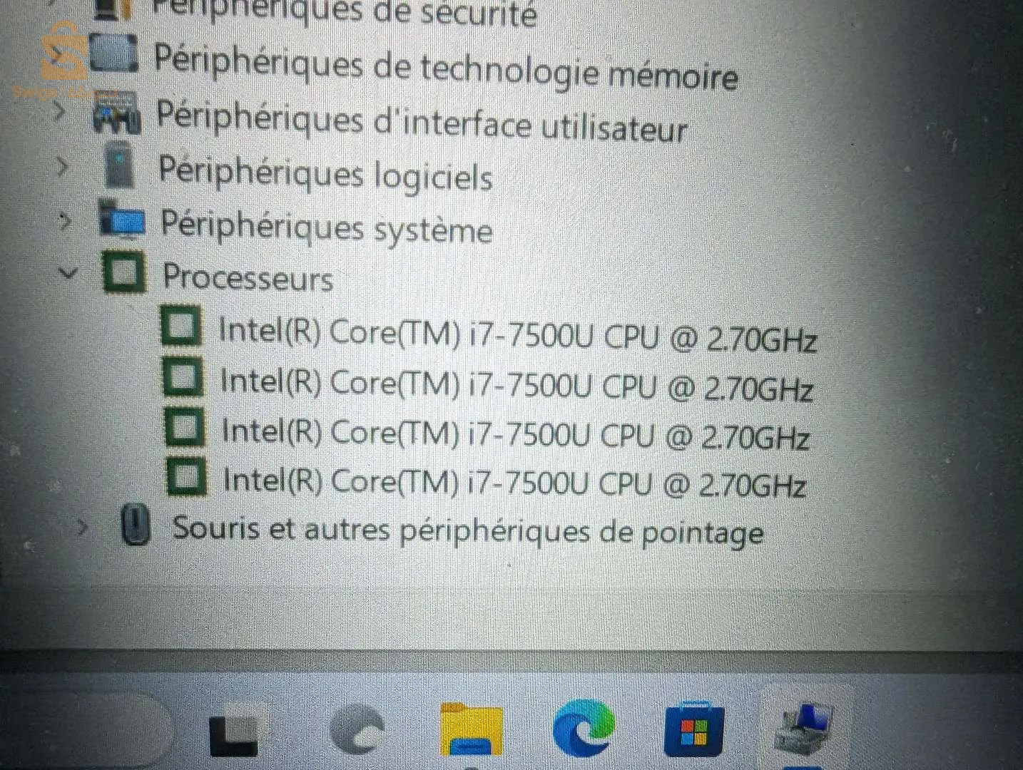 Dell xps 13 i7 7th gen 8gb ram 256gb ssd 13.3"