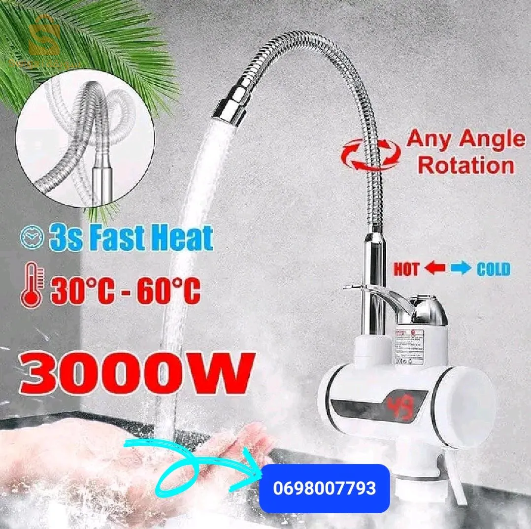 سخان ماء كهربائي مع مرش دوش باااطل😱🔥