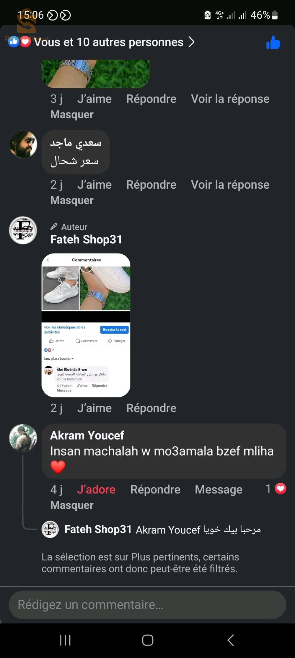 Très bonnes chaussures