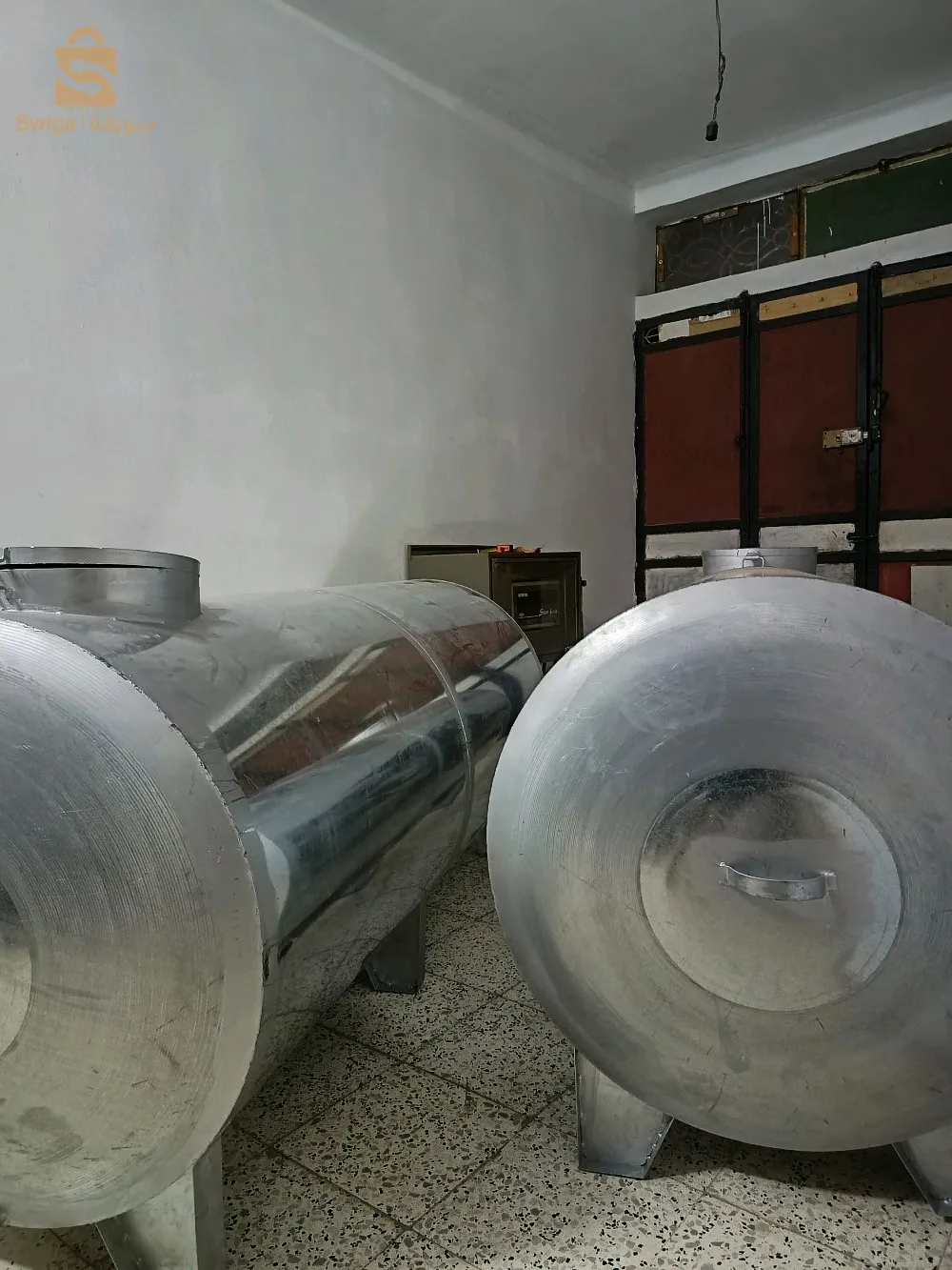 بيع خزان المياه  galvaniser سعته 1600 لتر جديدة غير مستعملة