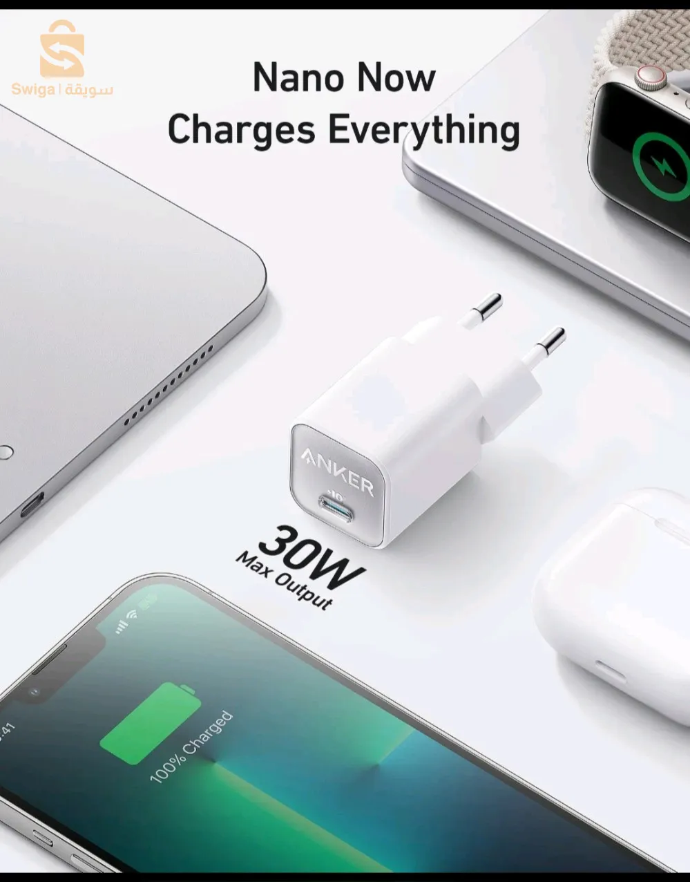 chargeur ANKER 30W