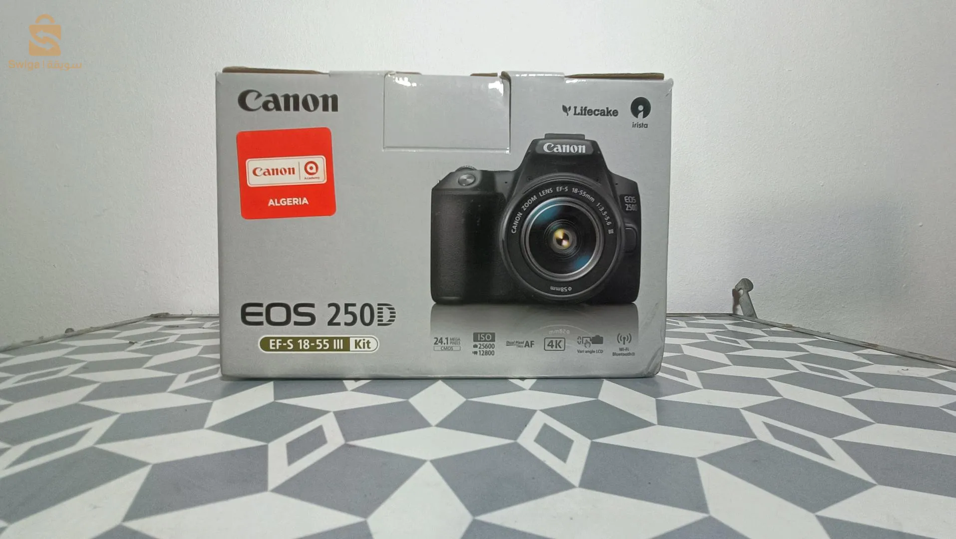 caméra canon DSLR 250D Bodi