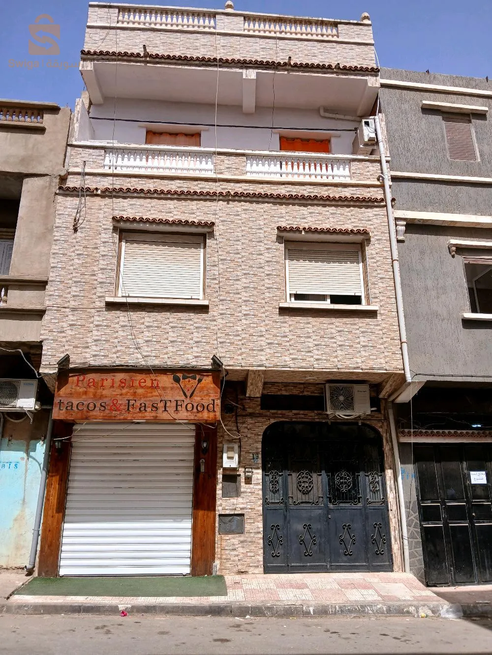 avendre maison endroit commercial à haï bouamama à côté pastelle coca