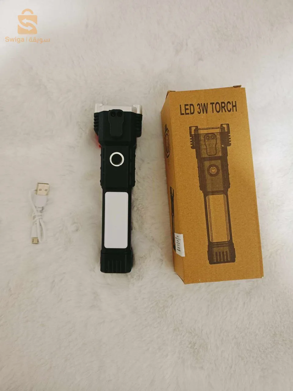 Multifunction Power Bank Flashlight