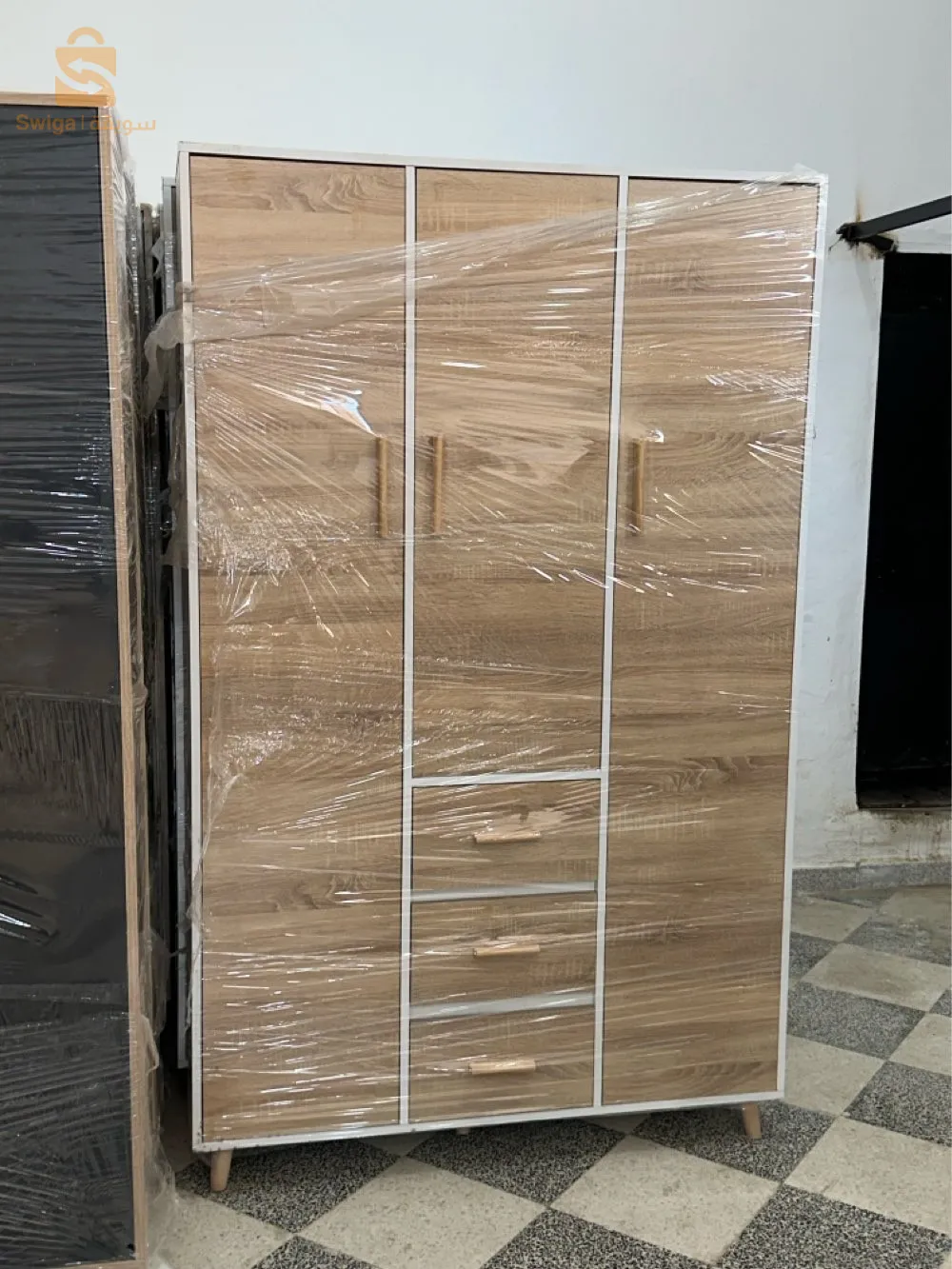 armoire 3et 2 milamin bon qualité