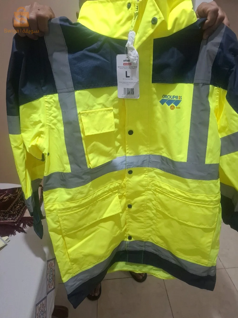 sale of men's clothing