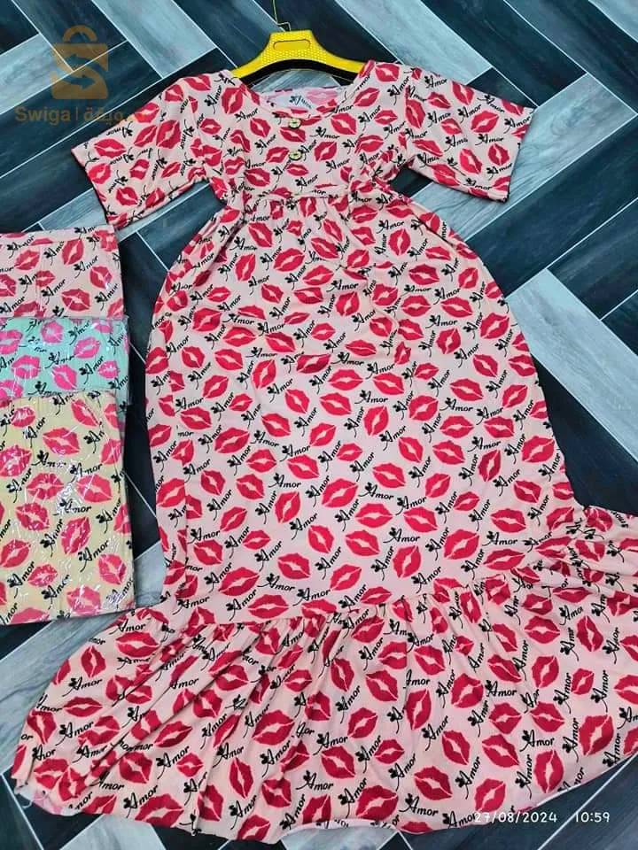 روبة حلوة بسومة سكر 😍