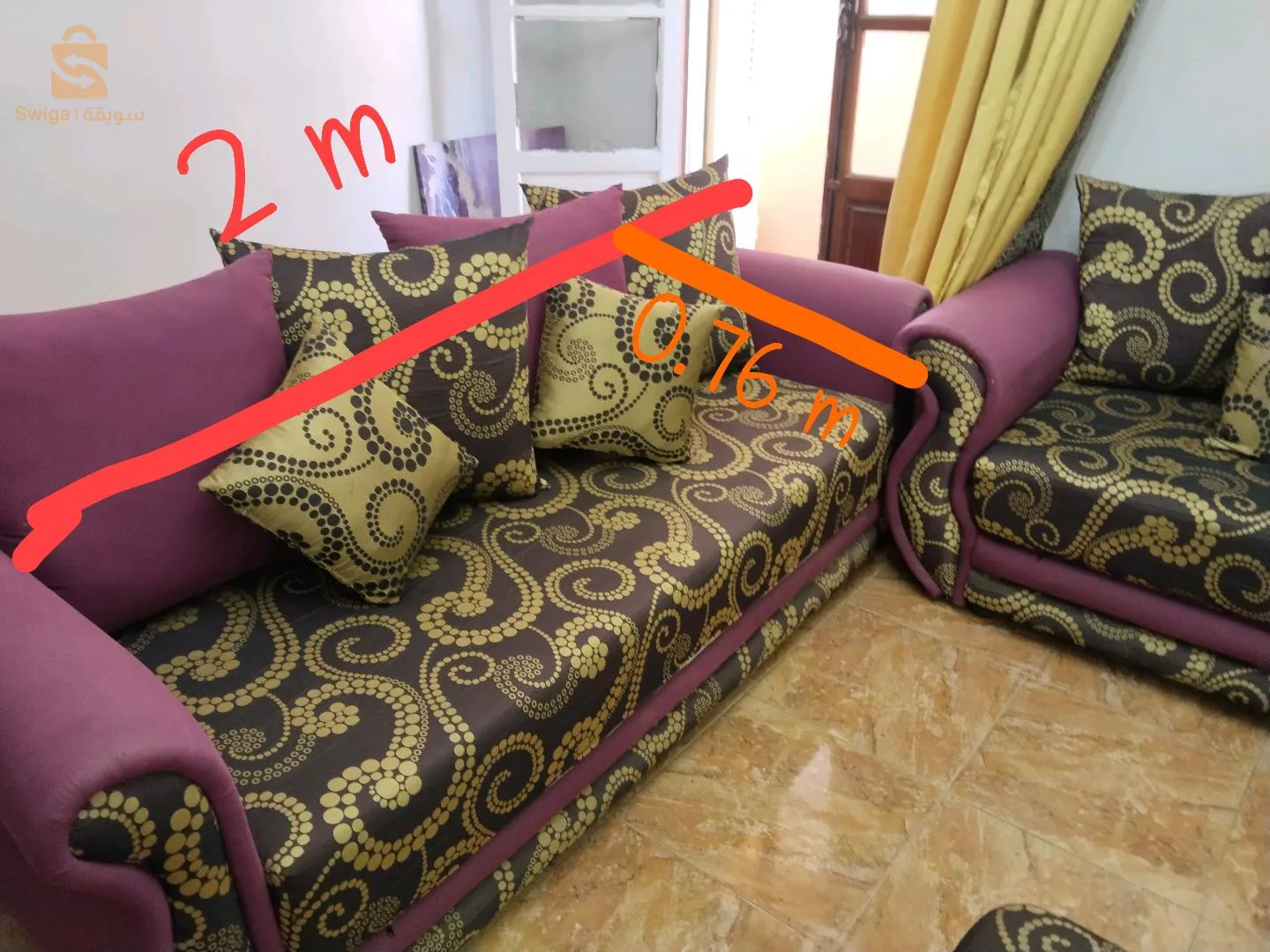 vend salon marocain bon état