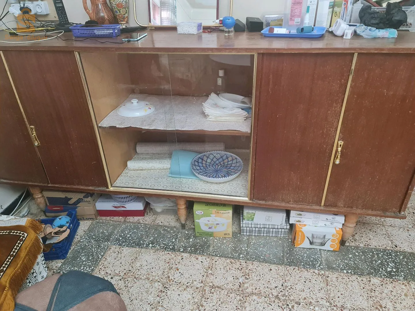 بيع خزانة الألبسة و بايو