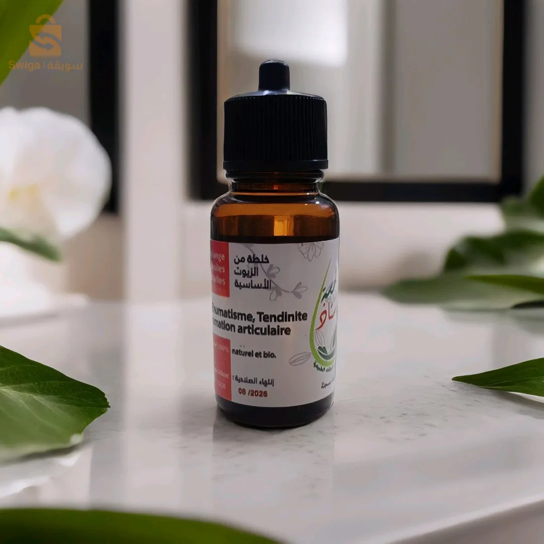 A mixture of essential oils to treat rheumatism, tendinitis and osteoporosis