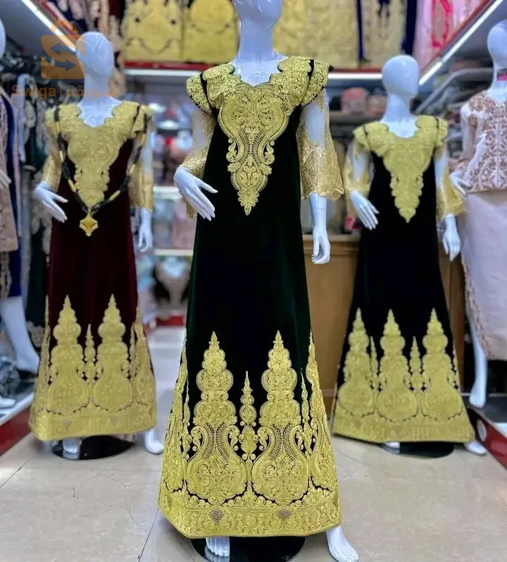 جبة فرڨاني تحفة للعرايس مع اكمام كادو تخفيضات تخفيضات