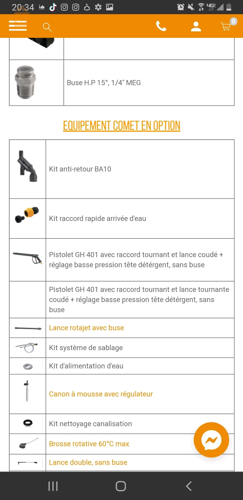 nettoyeur haut pression comac italy