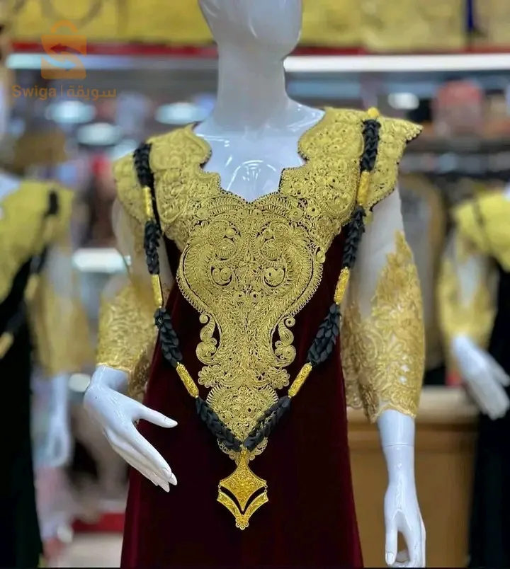 جبة فرڨاني تحفة للعرايس مع اكمام كادو تخفيضات تخفيضات