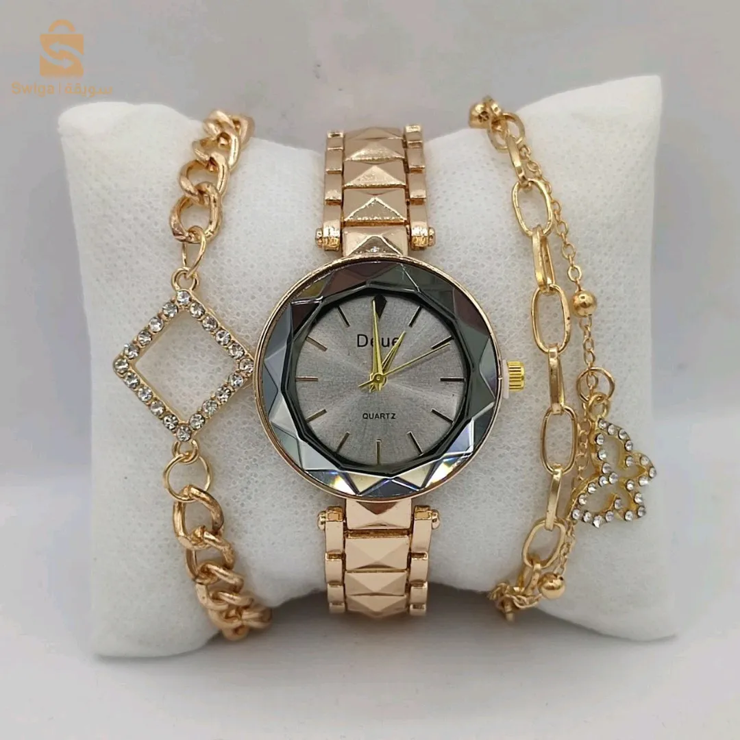 ساعة زوج براسليات و علبة 🤩