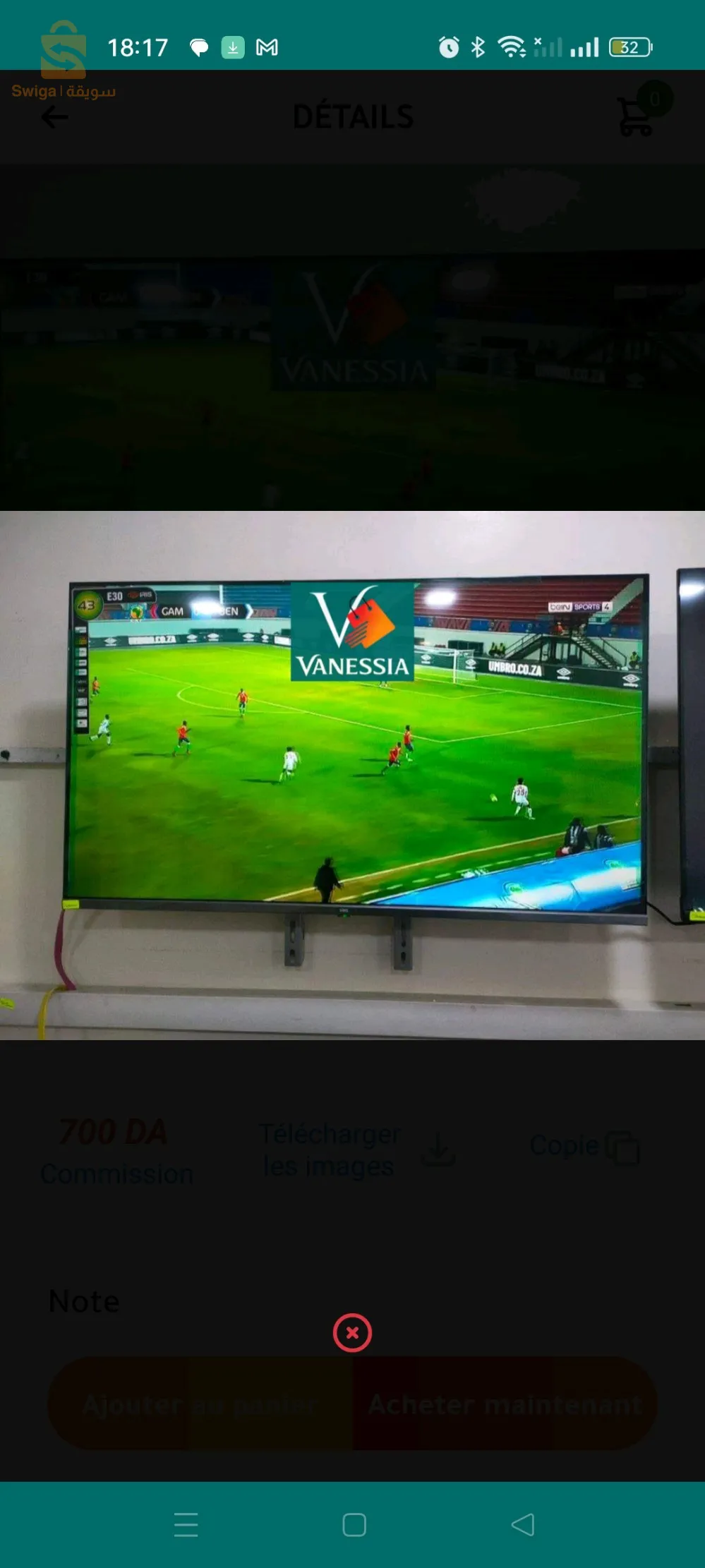 Téléviseur iris 43 Pouces smart✅ Garantie 24 mois✅slim design✅ Smart✅ Android 11✅Frameless✅full HD✅ 1080p✅ USB✅HDMI✅ Ecomenisateur d'énergie