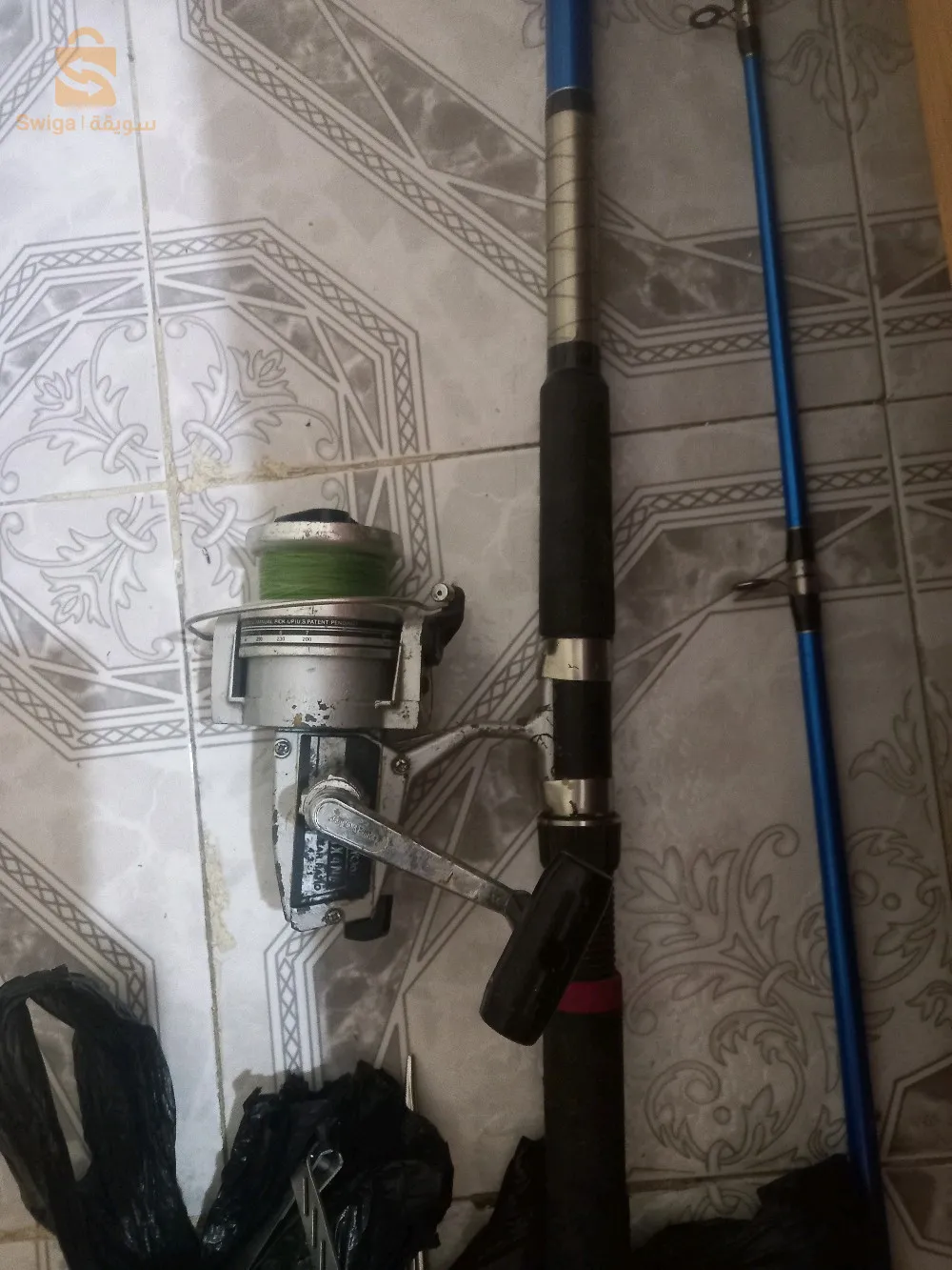 moulinet banax et ryobi canne daiwa