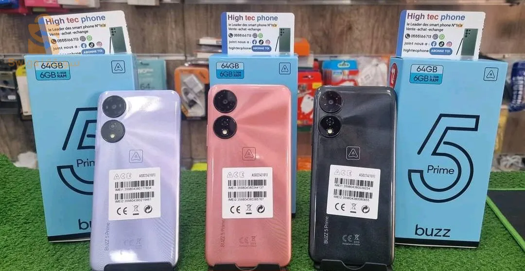 smartphone buzz prime 5هاتف بوز جديد كرطونة