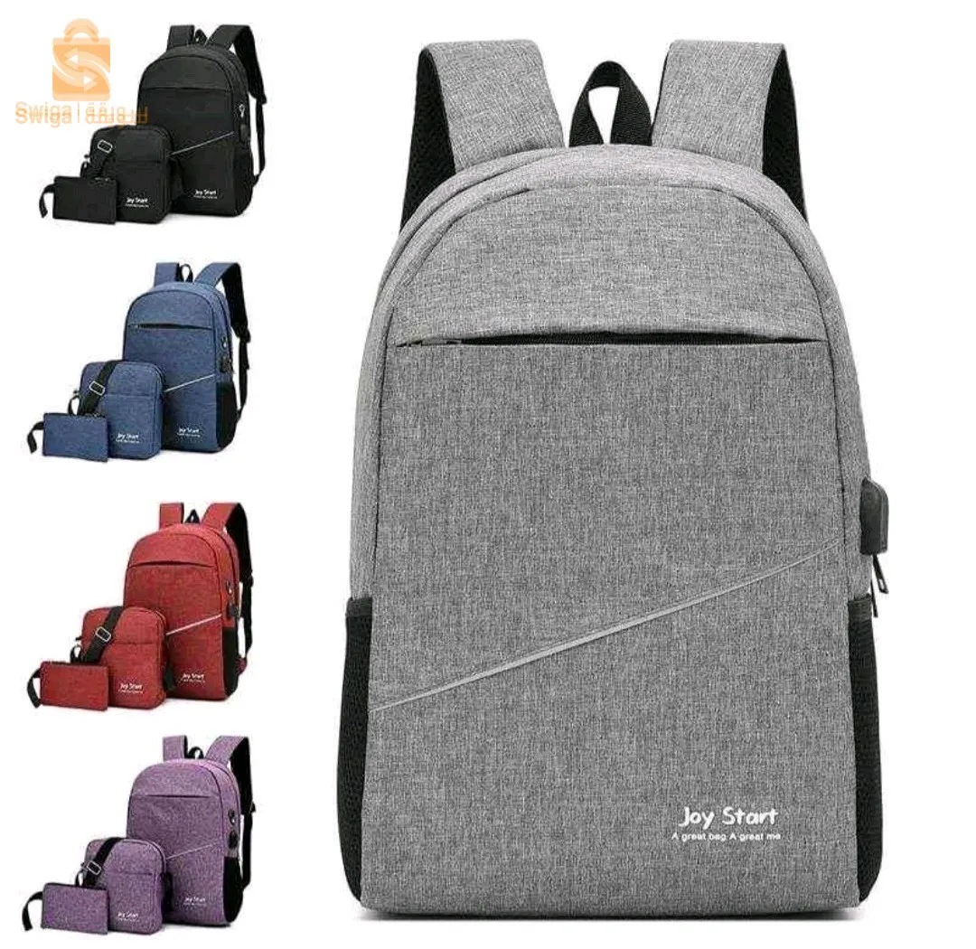 Backpack, bag and pencil case promotion
