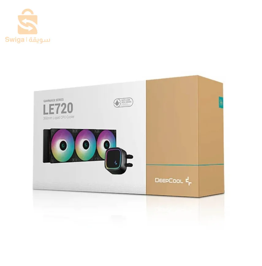 Watercooling  DeepCool LE720 360mm Compatible LGA1700/1200 et AMD AM5/4 sous blister
