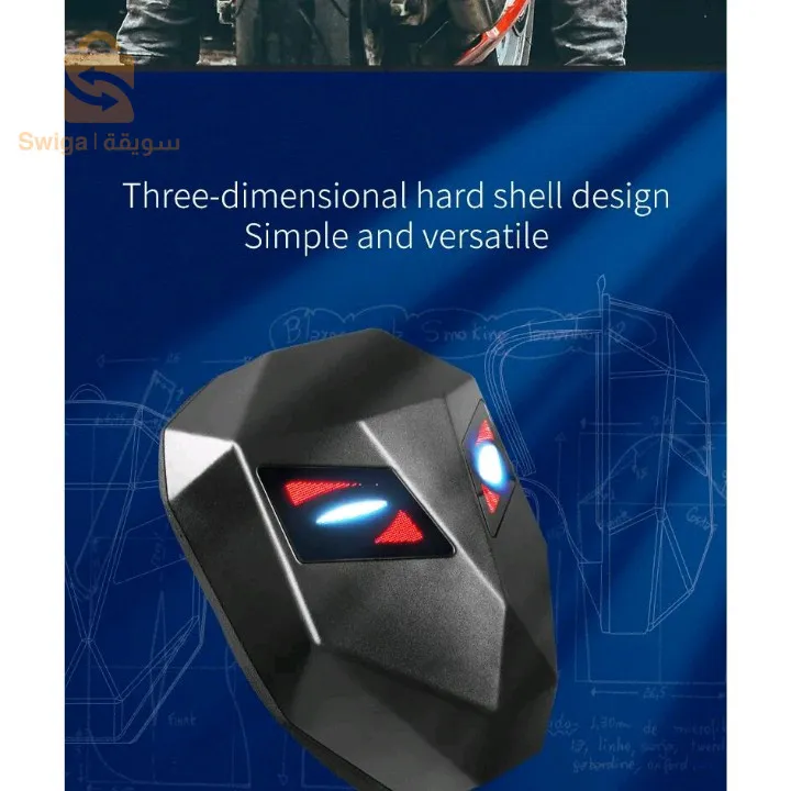 Sac à dos moto Krylander avec écran LED 3D, extensible et étanche