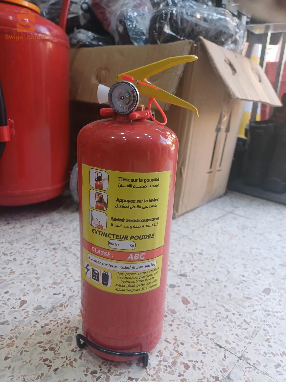🧯🧯🔥 قارورة إطفاء النار