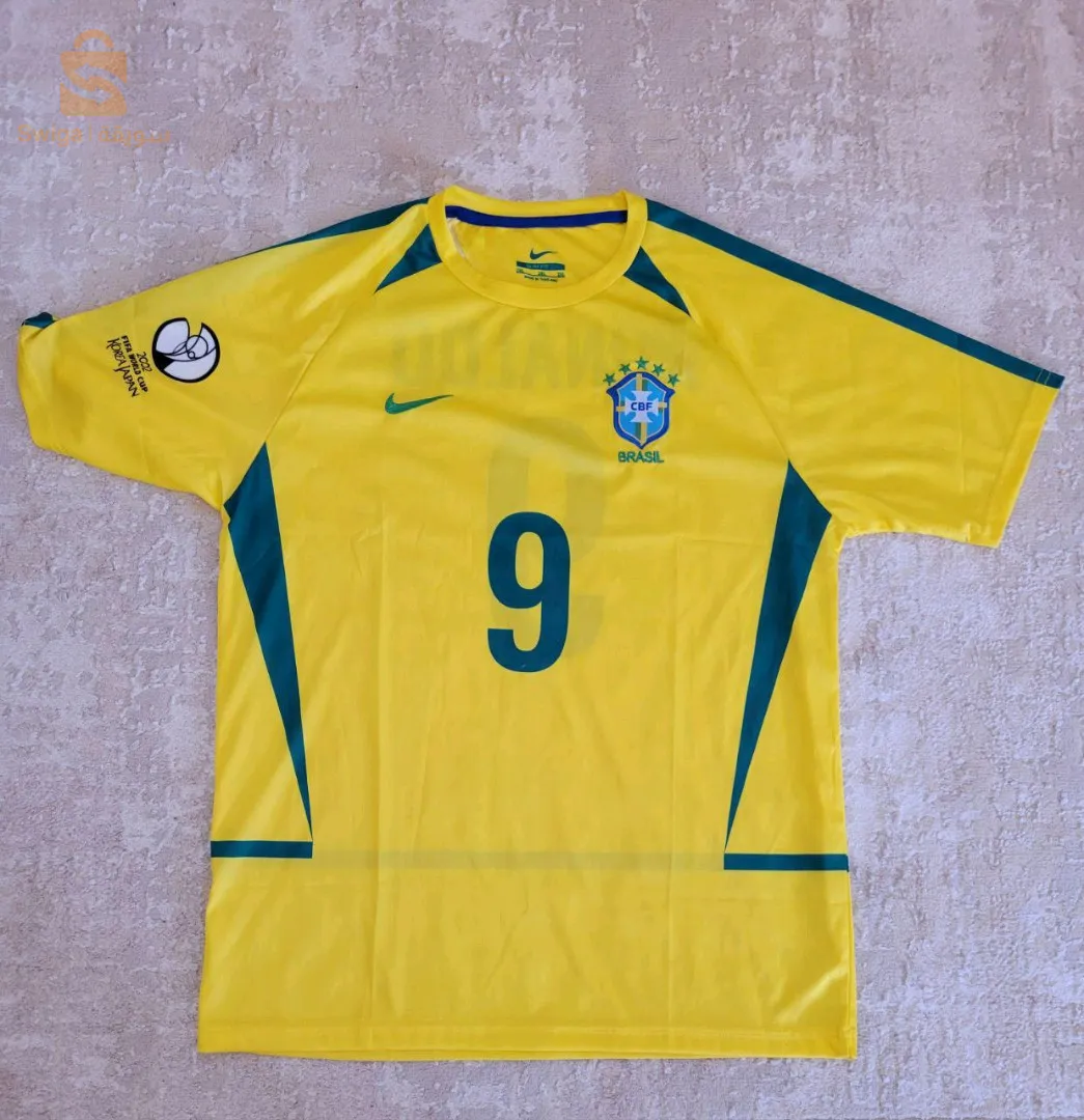 T-shirt ronaldo brazil 2002 🇧🇷