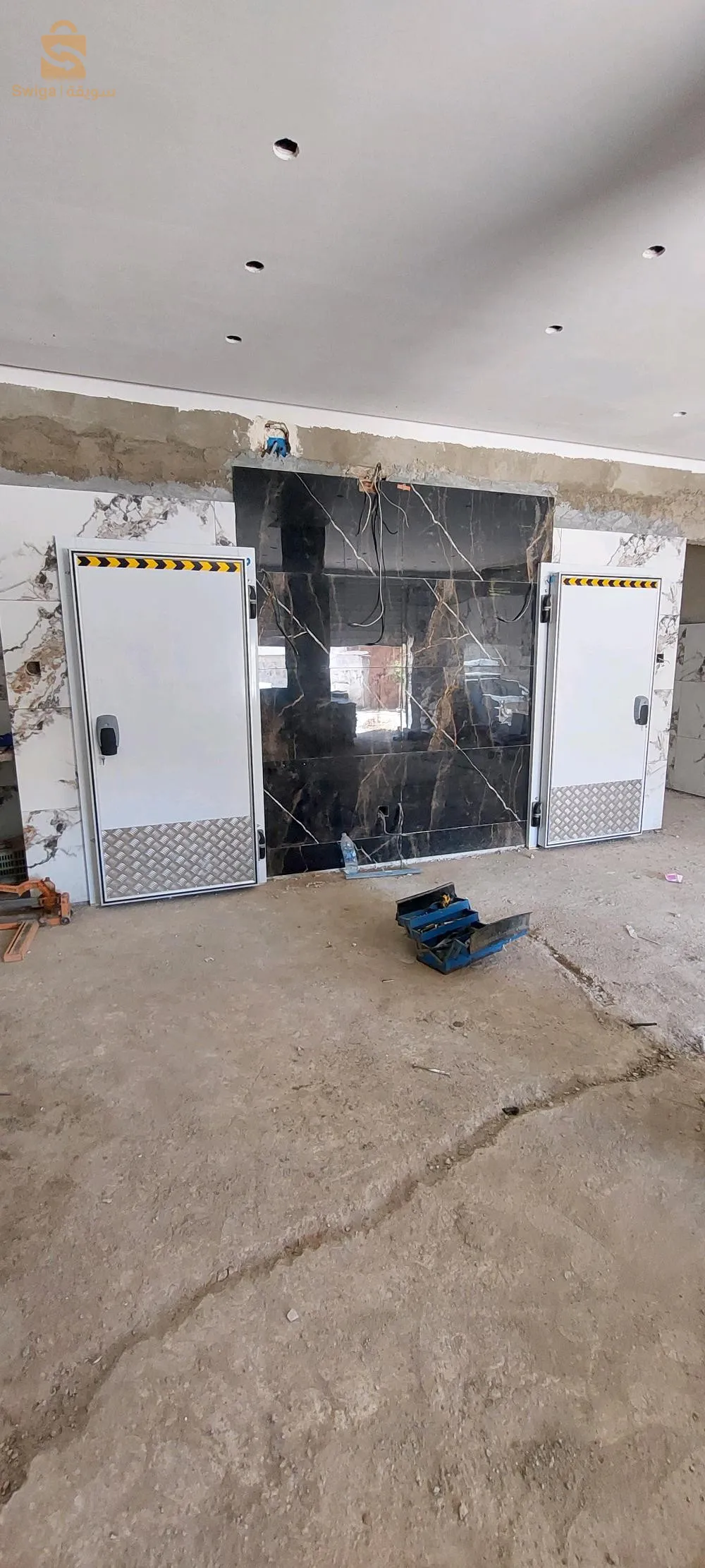 ابواب غرف التبريد