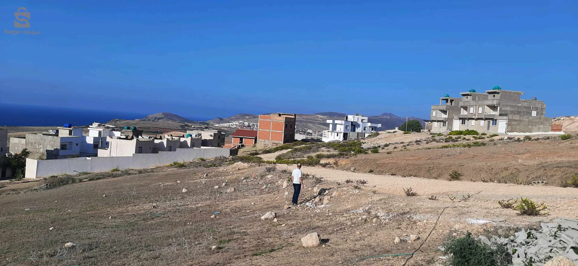 بيع ارض. قرب البحر في بوزجار