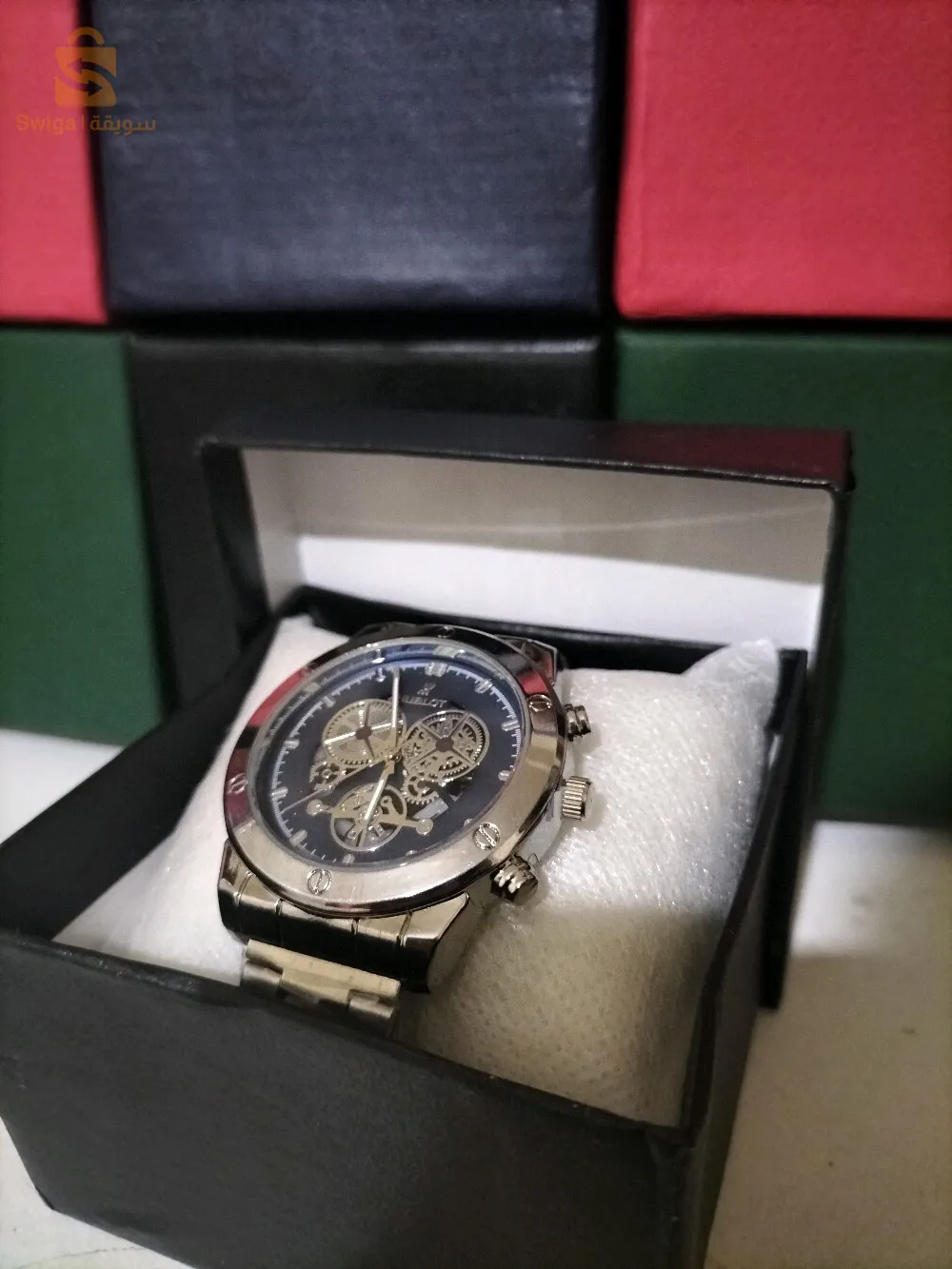 ساعة يد hublot