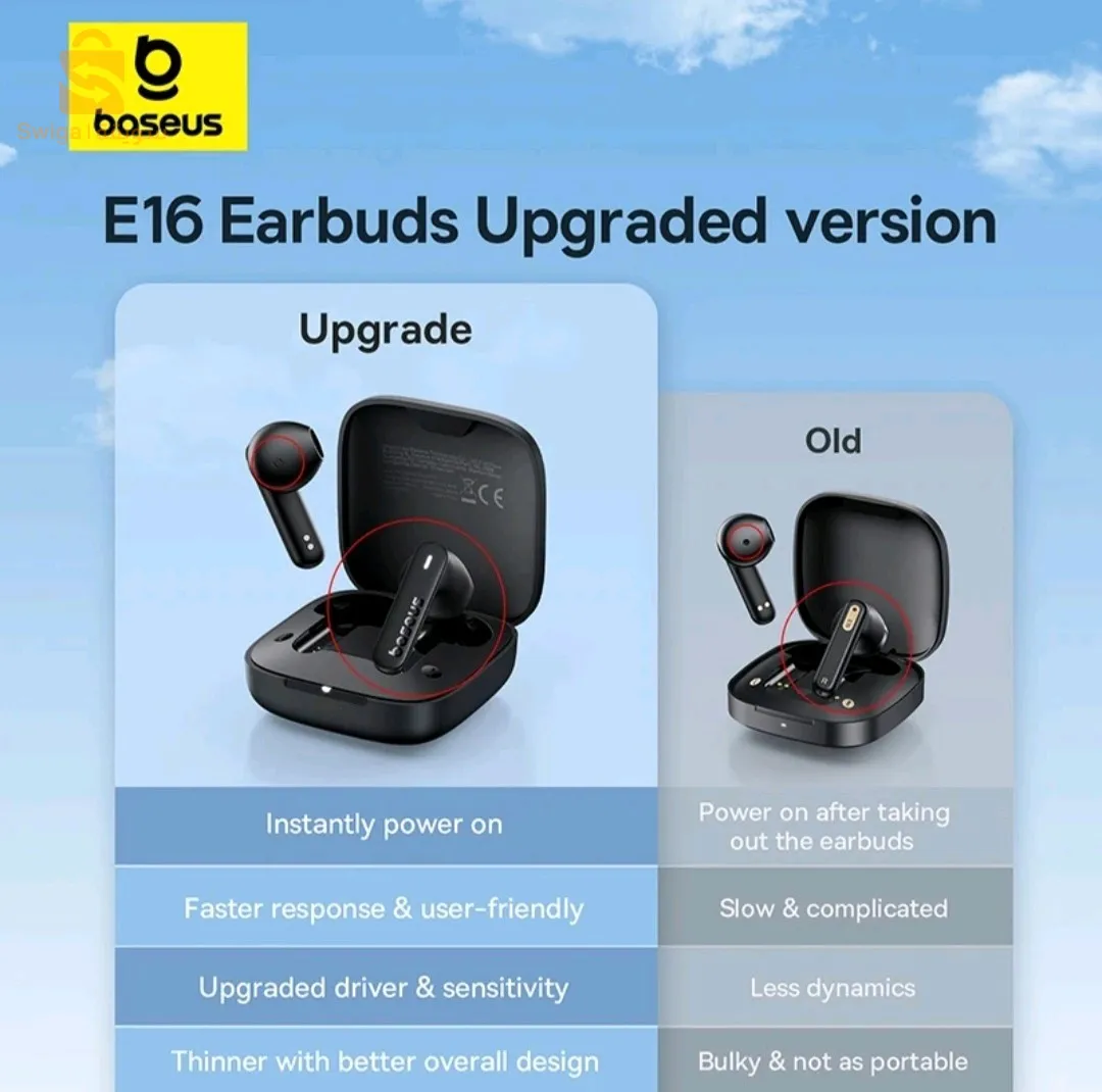 écouteurs sans fils BASEUS BOWIE E16