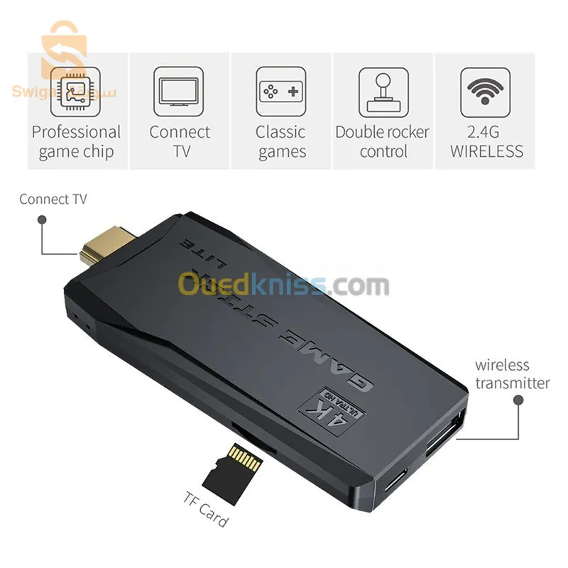 Controller gamepad 2.5g wireless game stick