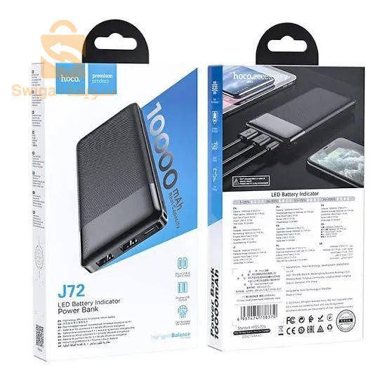 Power bank hoco j72 10000mah