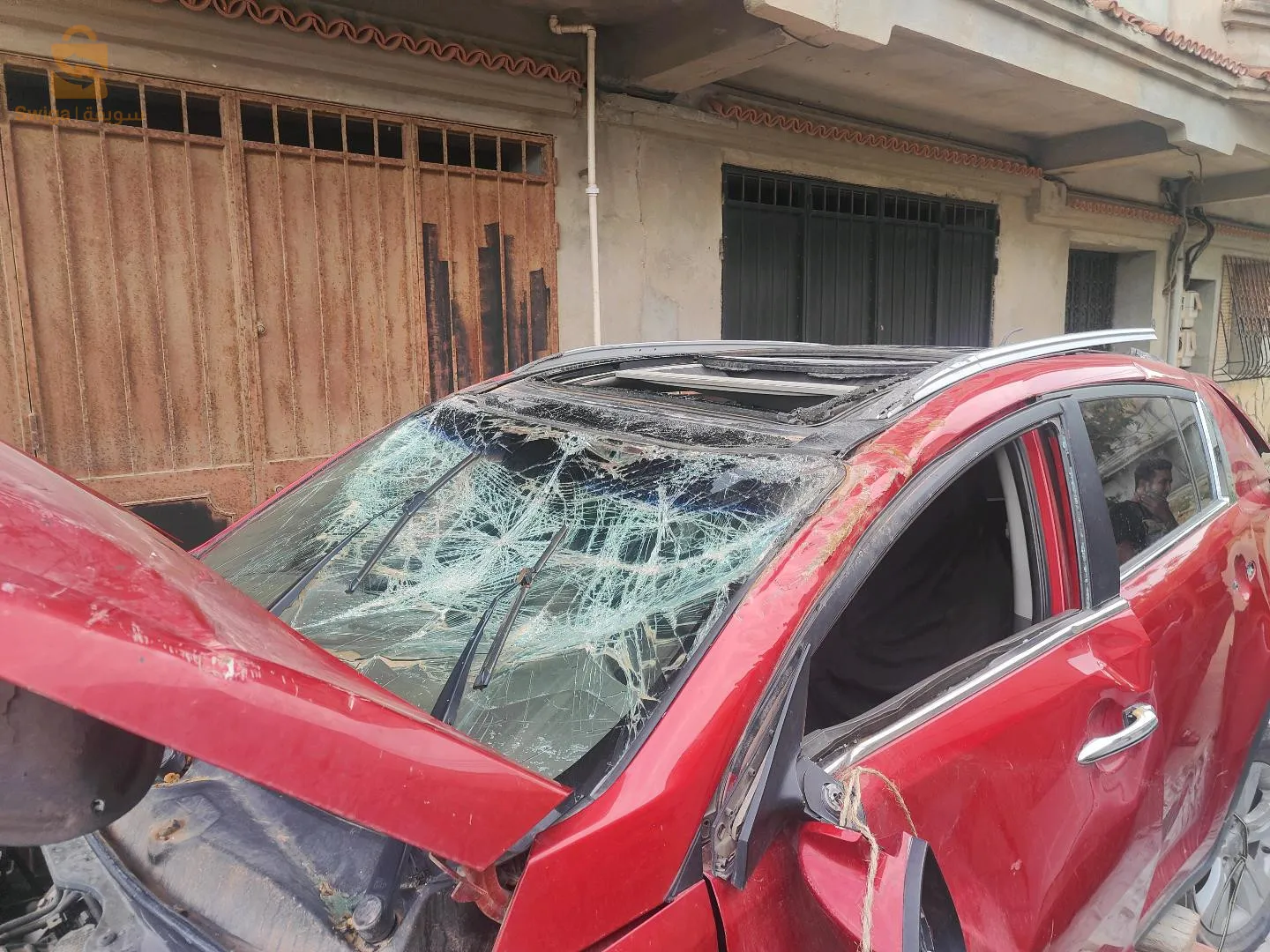 kia Sportage accidenté