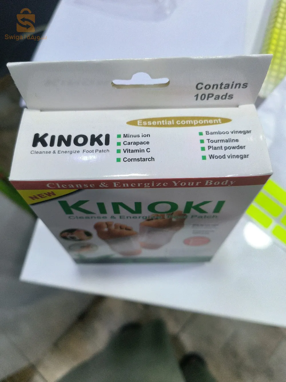 لاصقات KINOKI المزيلة للسموم