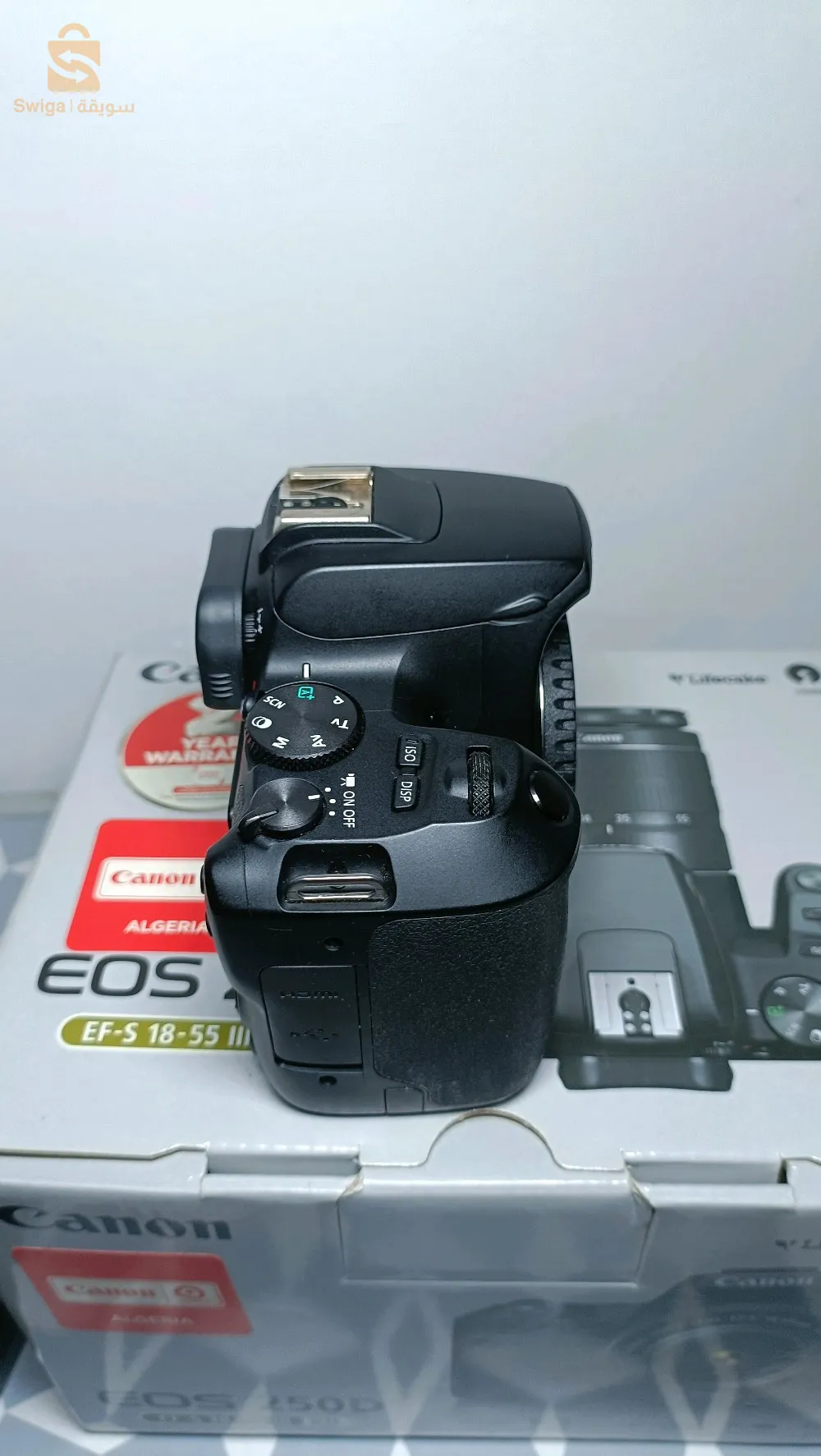 caméra canon DSLR 250D Bodi