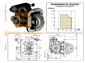 P.T.O with mounting kit and Cable ايسوزو
