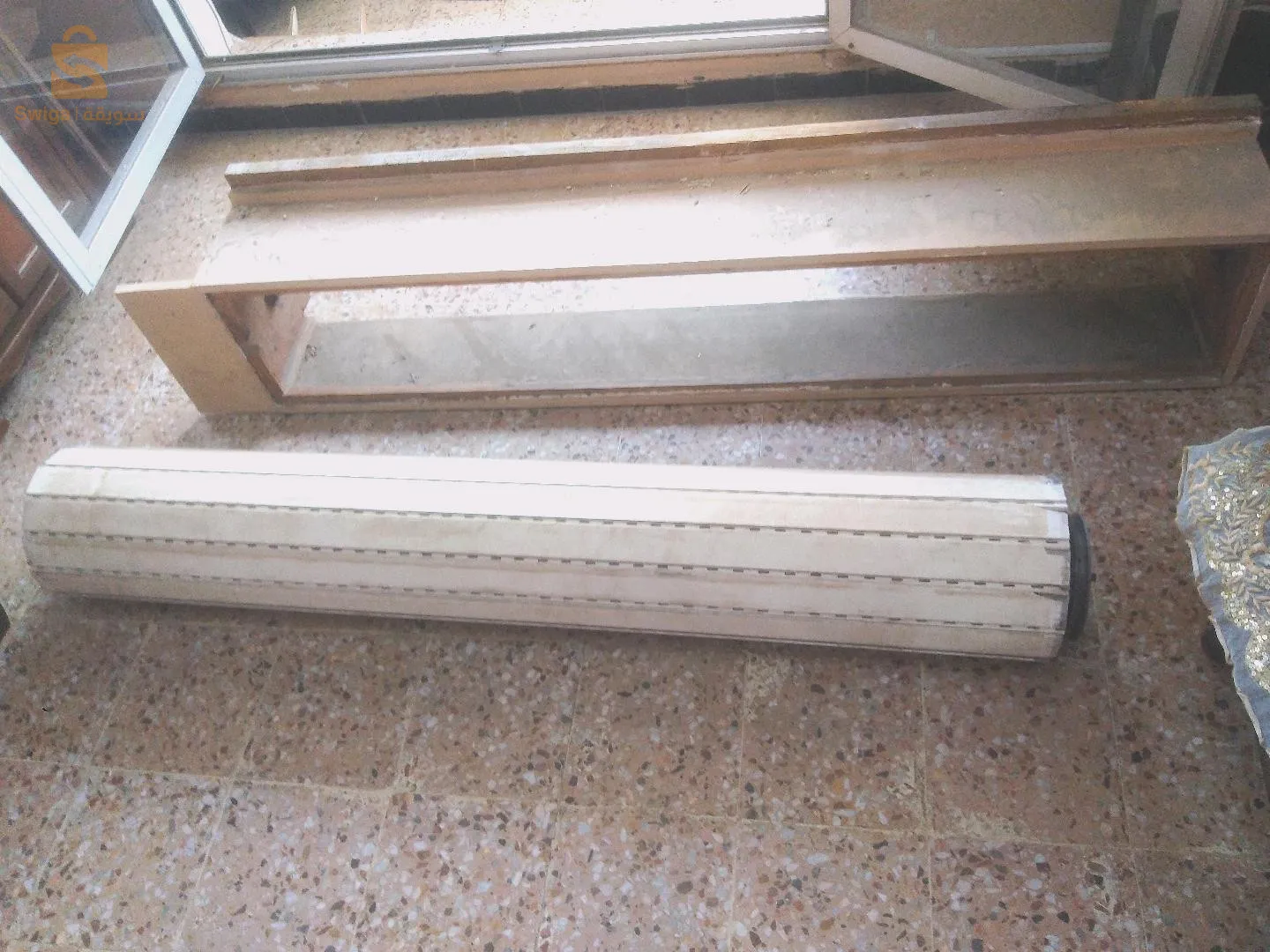 Porte-Fenêtre aluminium + rideau