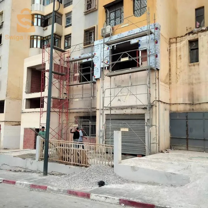 تغليف واجهات المحلات والمنازل و الفنادق