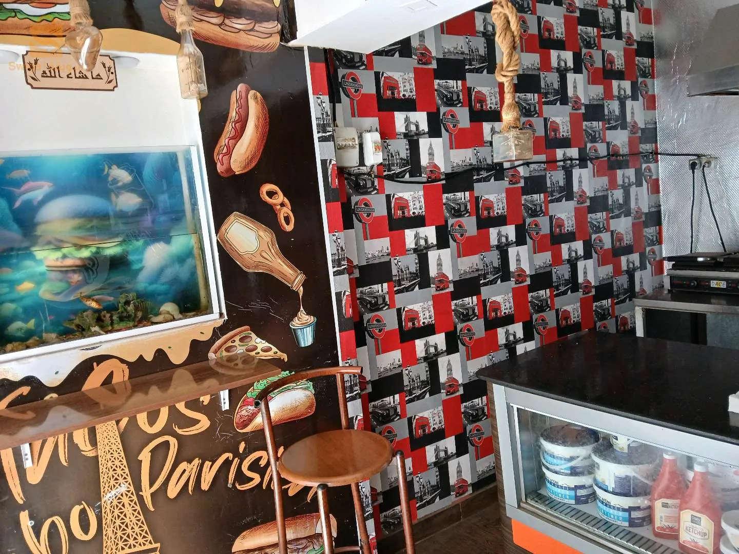 avendre maison endroit commercial à haï bouamama à côté pastelle coca