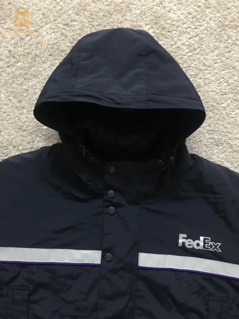 original FedEx 3M Puffer Navy Jacket
Size: Men's / US XL / EU 56 / 4
