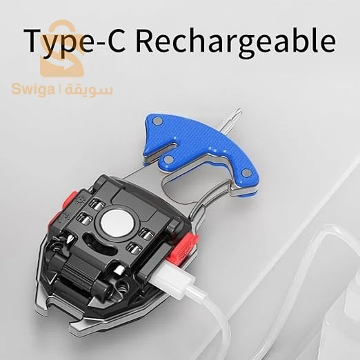 🔑 حامل مفاتيح متعدد الاستخدامات - أكثر من مجرد مصباح