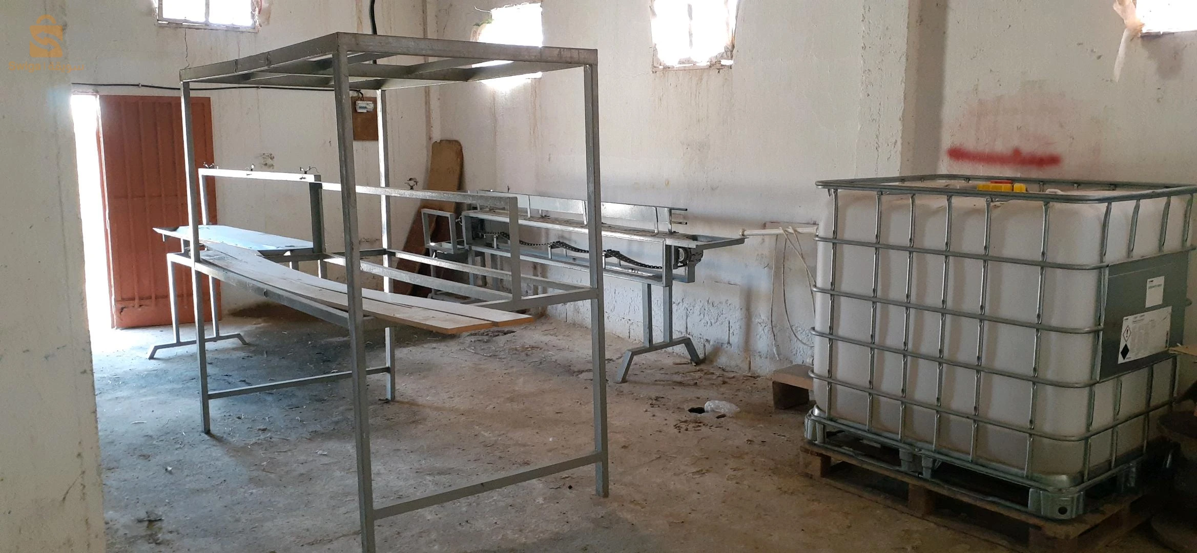 Matériels production detergant.