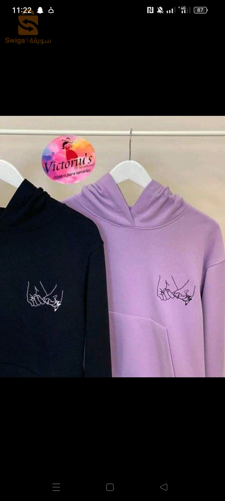 Sweat broderie personnalisé