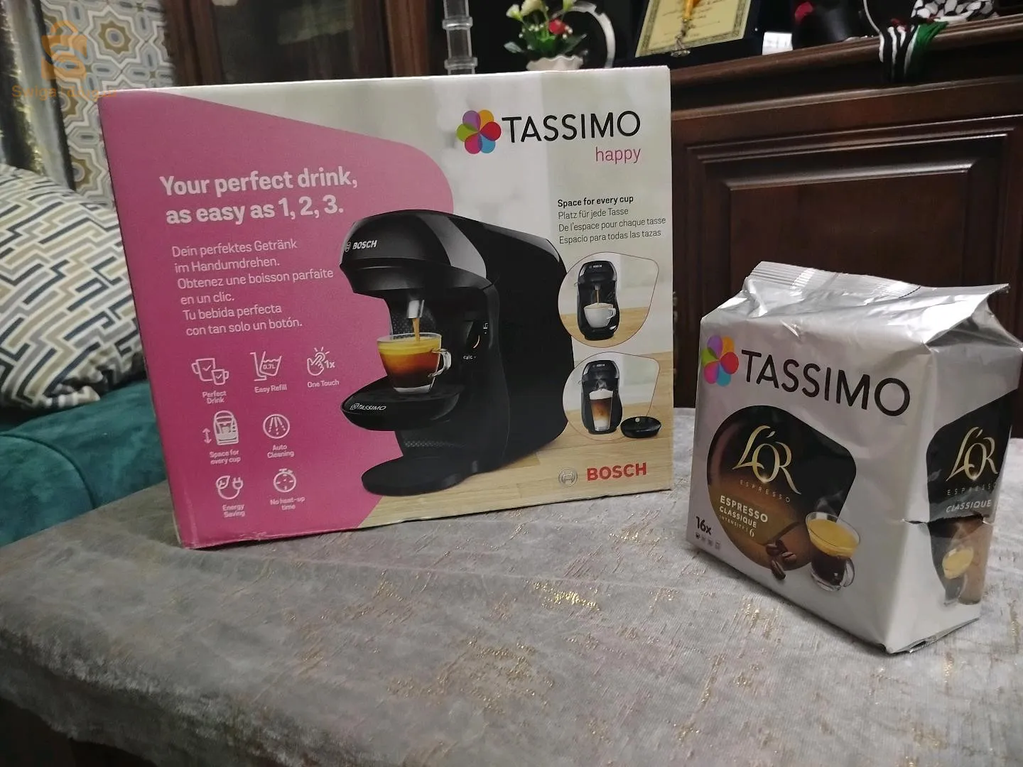 Cafetière Tassimo Happy Noire